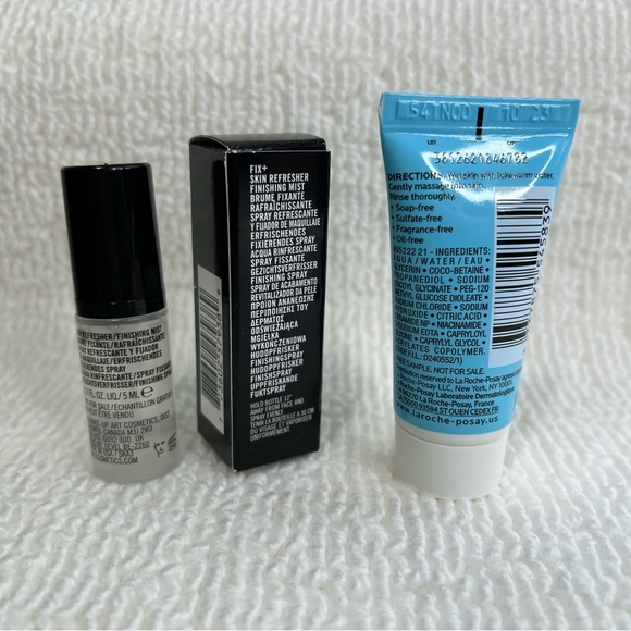 🎁Pick 5 for $25🎁 MAC Fix + and La Roche-Posay Toleriane Face Wash mini duo - Picture 2 of 4
